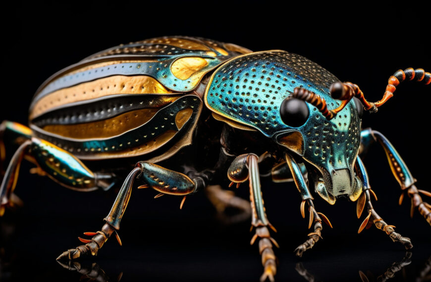 El género de escarabajo más grande del mundo es Macrodontia