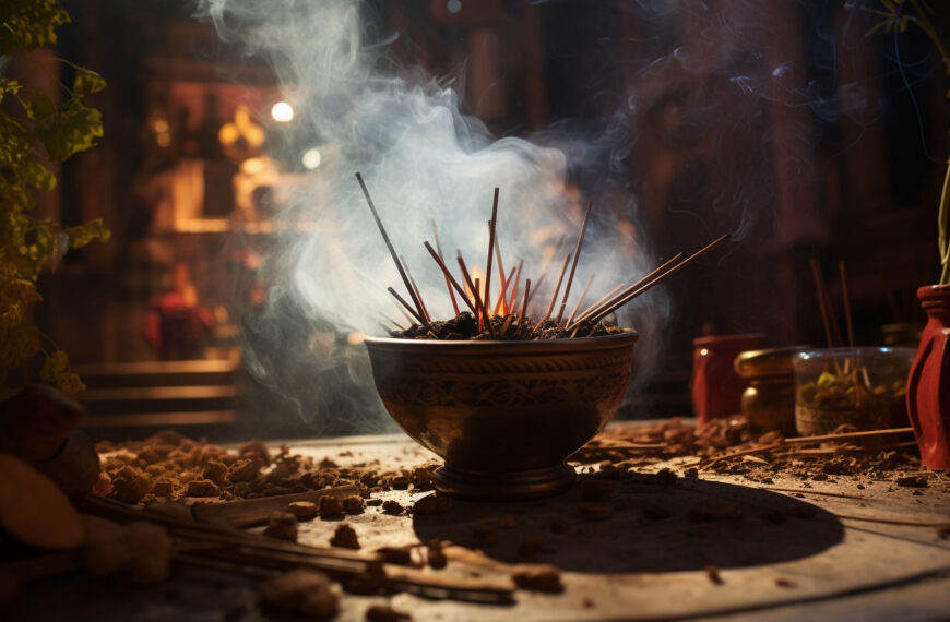 que significa el incienso en el altar de muertos