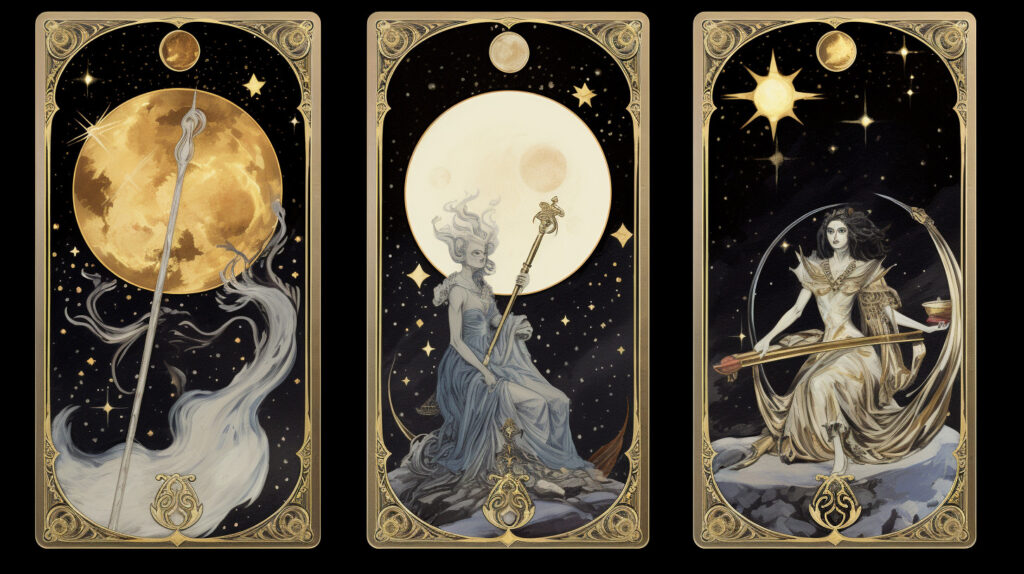 que significa la luna en el tarot
