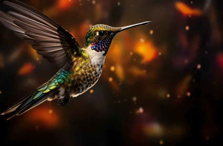 Qué significa tener un colibrí en tu casa: Un símbolo de buena suerte y energía positiva