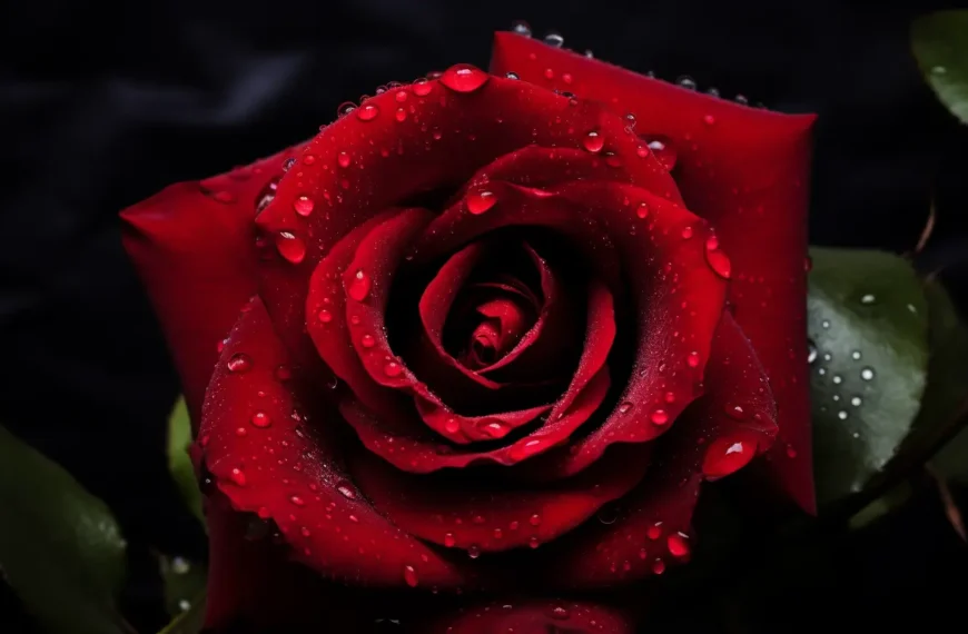 ¿Qué significa la rosa roja? Descubre su significado…