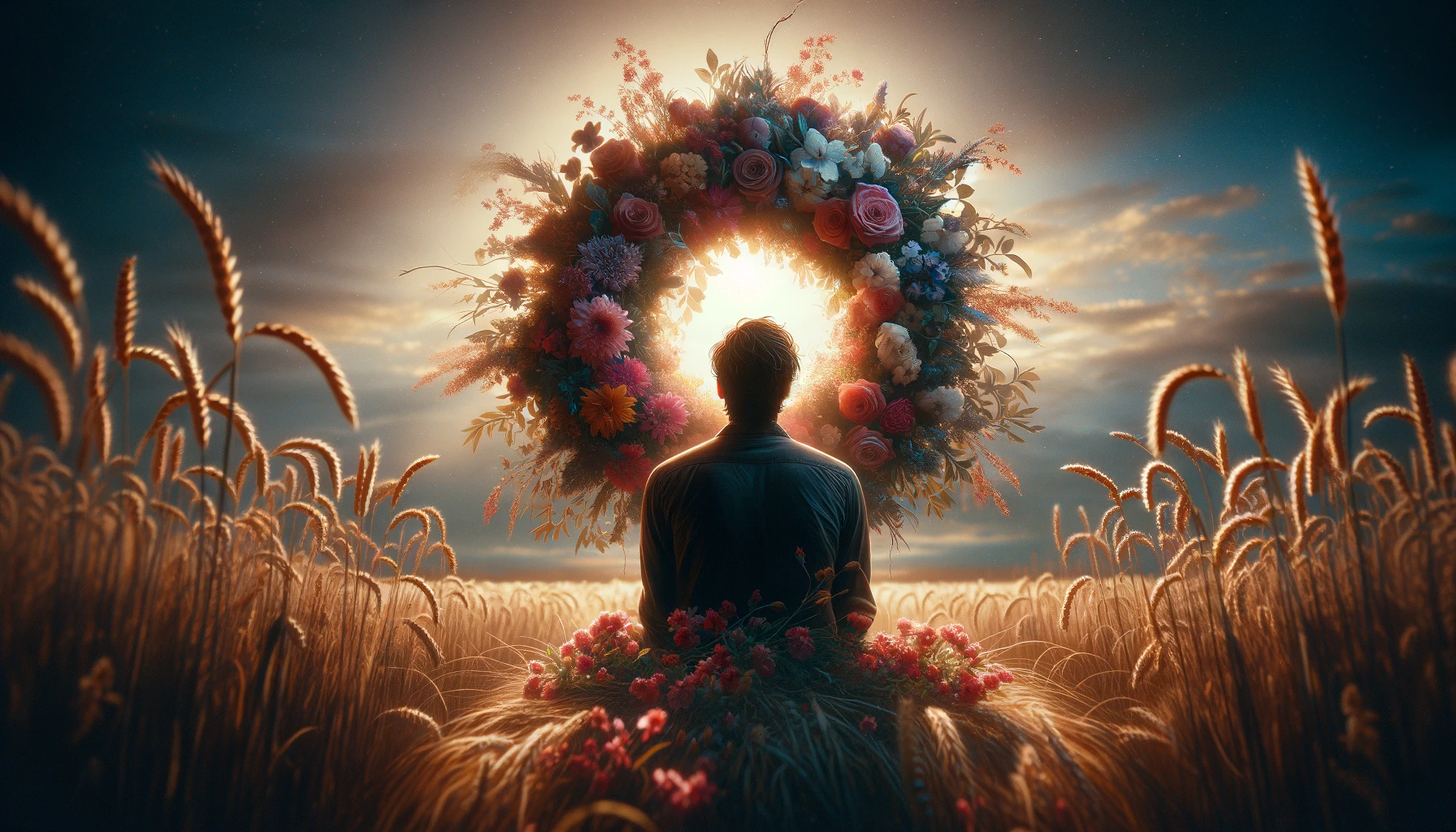 interpretación espiritual de soñar con coronas de flores para difuntos