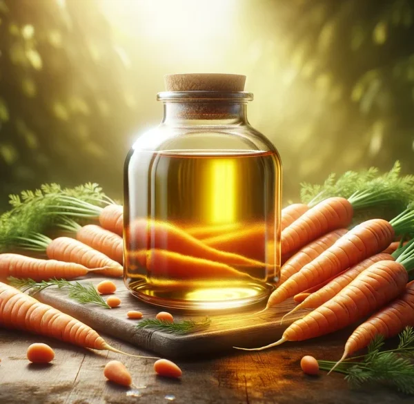 extracción natural del aceite de semilla de zanahoria