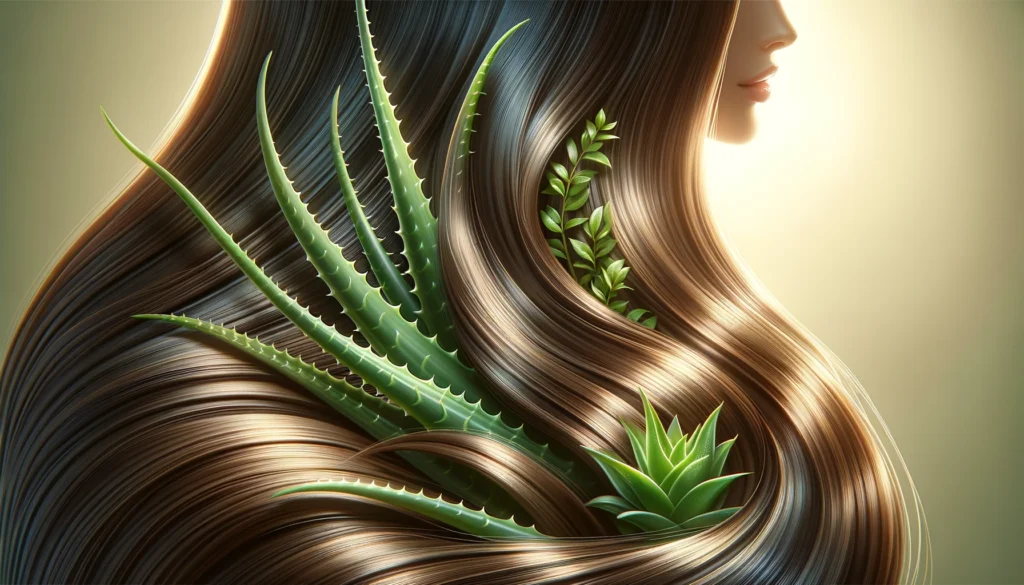 El poder reparador del aloe vera para el cabello