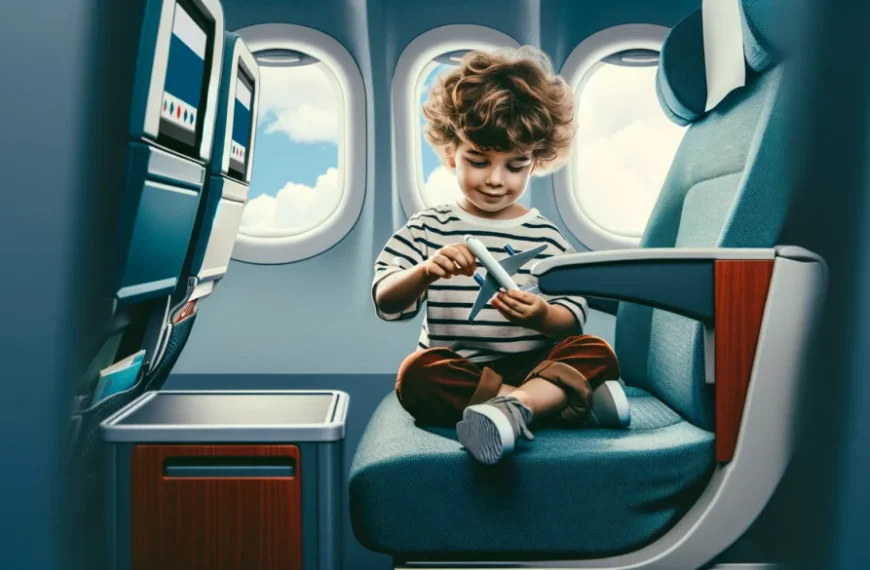 Cómo Mantener Calmados a los Niños en el Avión
