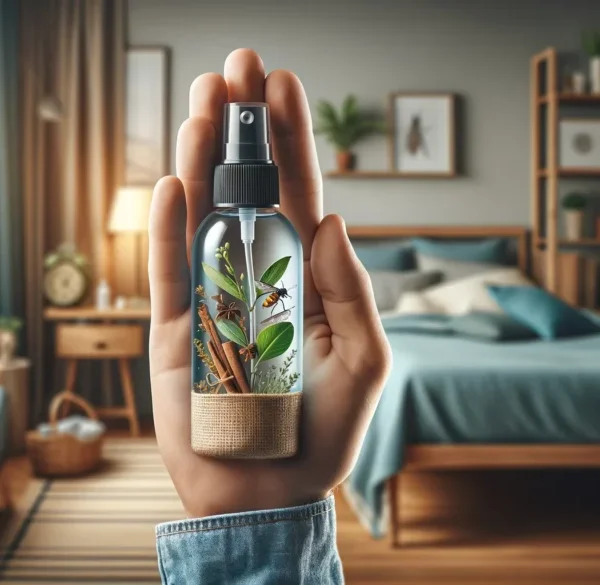 uso de spray natural para el control de chinches en casa
