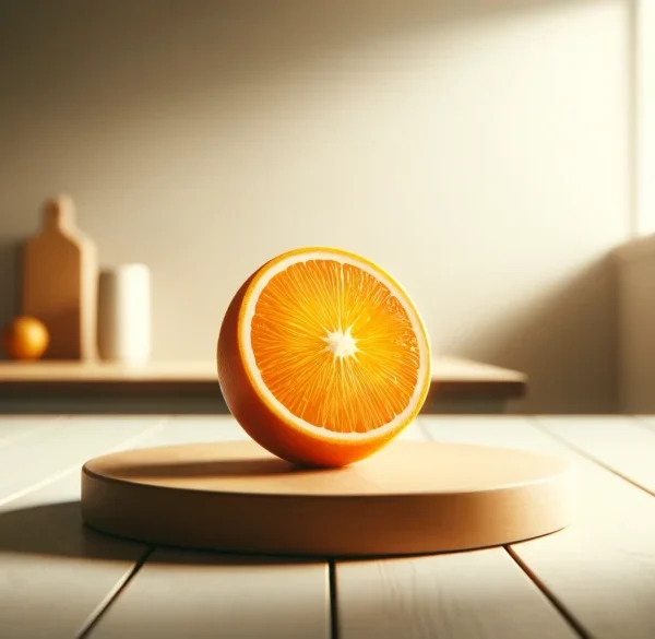 Vitaminas en la naranja